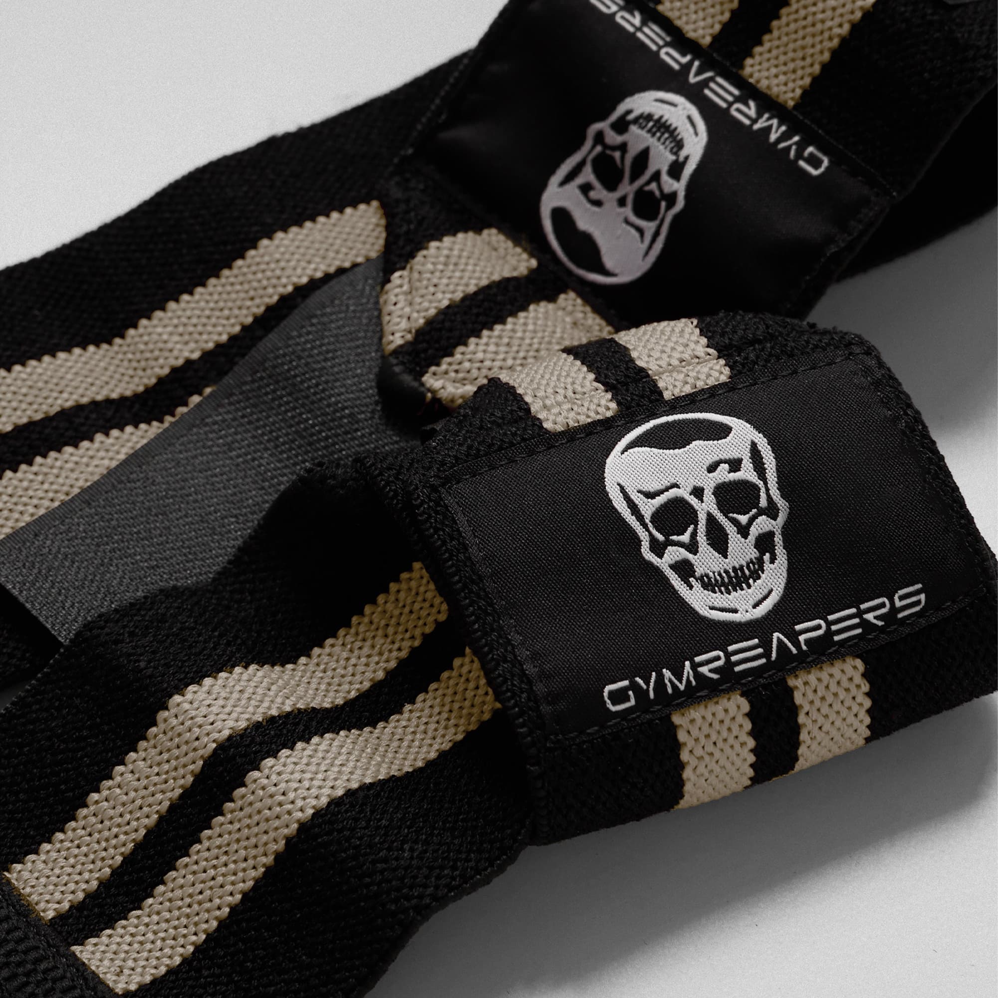 Wrist Wraps - 18" Weightlifting Wrist Support - Desert Sand - Image 3