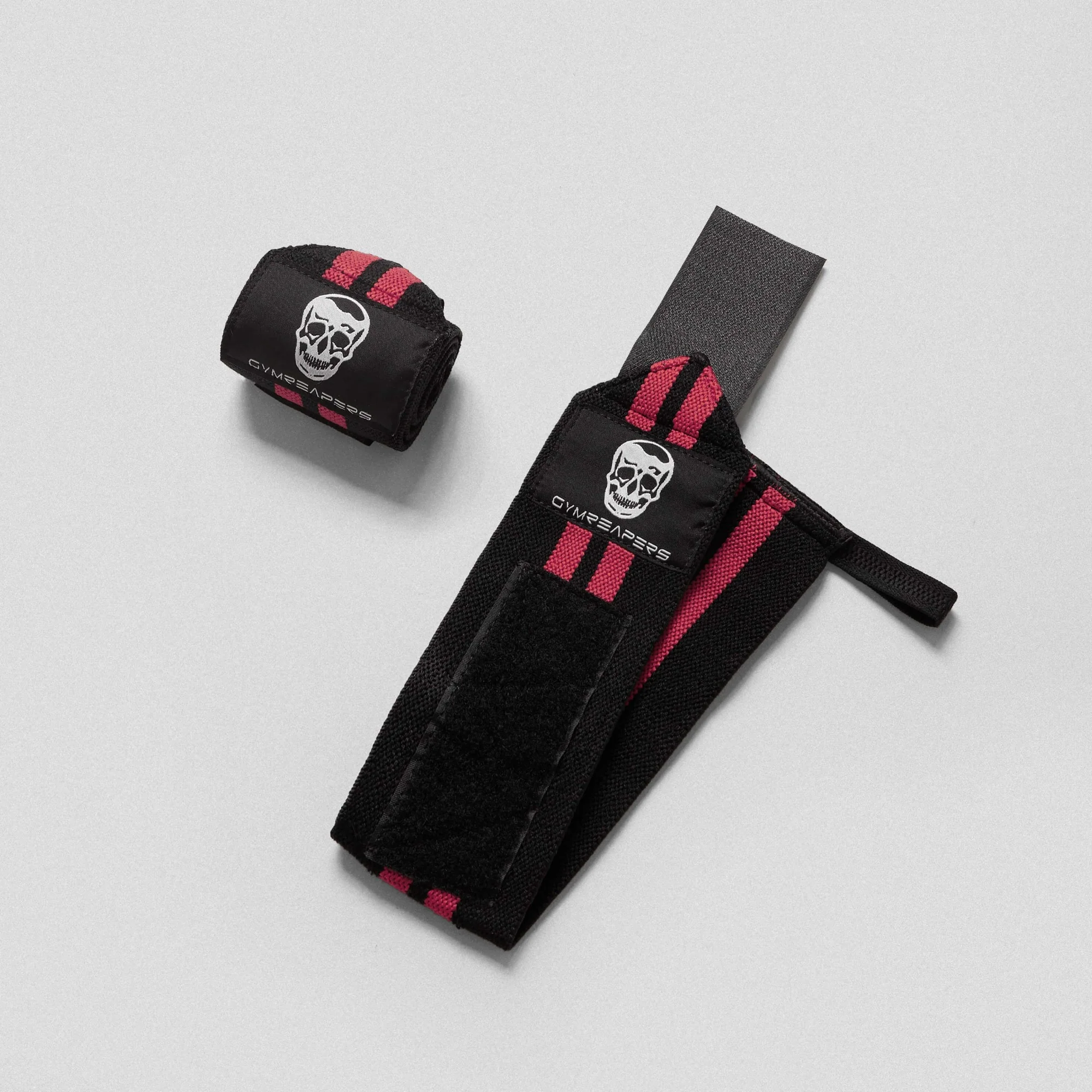 Wrist Wraps - 18" Weightlifting Wrist Support - Pink - Image 3